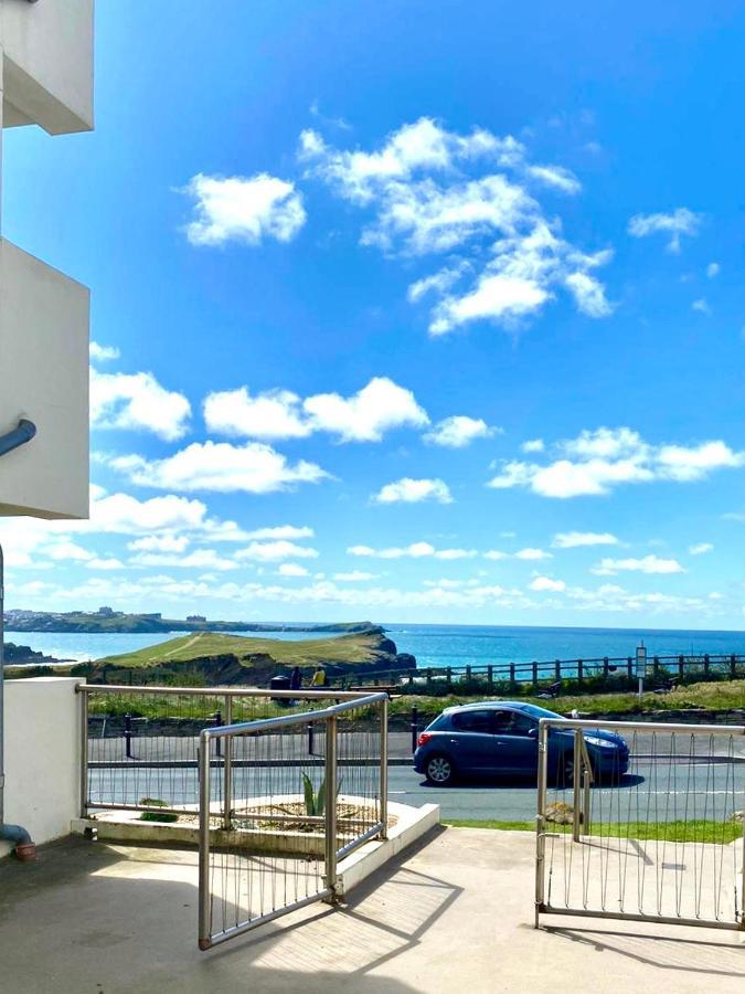 Seaview, Luxury Apartment, 2 Min Walk To Porth Beach New Quay Kültér fotó